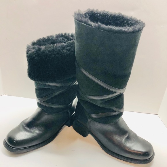 LA CANADIENNE Suede Leather Lamb - Picture 2 of 8